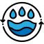 Water cycle icon 64x64