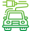 Electric car Ikona 64x64