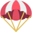Parachuting icon 64x64