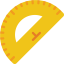 Protractor Symbol 64x64