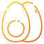 Boiled egg icon 64x64