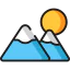 Mountain アイコン 64x64