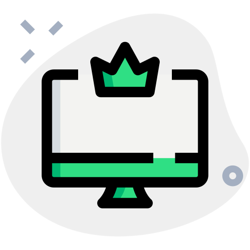Desktop computer icon
