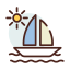 Sailboat icon 64x64