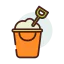 Sand bucket іконка 64x64