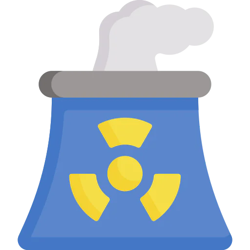 Nuclear power icon
