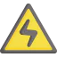 Danger sign アイコン 64x64