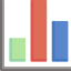Bar chart アイコン 64x64