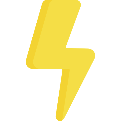 Lightning bolt icon