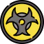 Biohazard sign アイコン 64x64