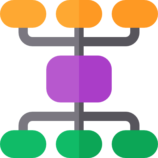 Hierarchical structure icon