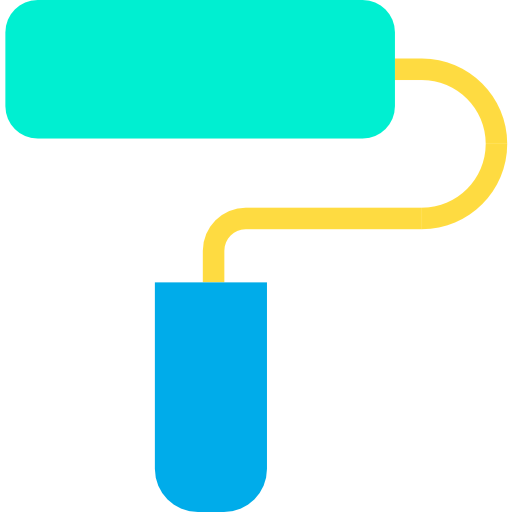 Paint roller icon