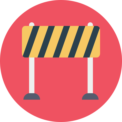 Road block アイコン