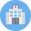 Hospital building icône 64x64