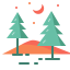 Pine tree ícone 64x64