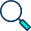 Magnifying glass icône 64x64