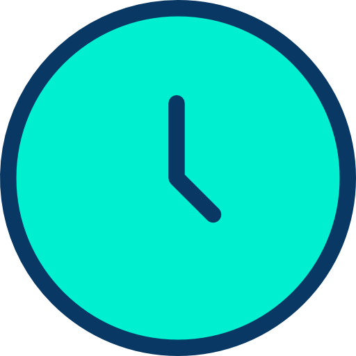 Wall clock icon
