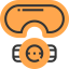 Diving mask icon 64x64