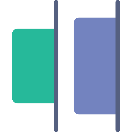 Right alignment icon