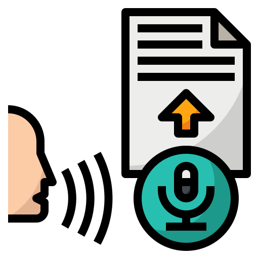 Voice recognition Ikona