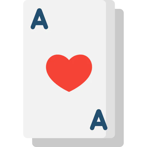 Heart card icône