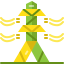Electric tower icon 64x64