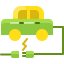 Electric car icon 64x64