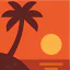 Sunset icon 64x64