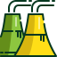 Nuclear plant icon 64x64