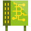 Bitcoin mining icon 64x64