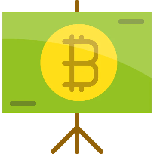 Bitcoin presentation ícone