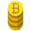 Bitcoins ícono 64x64