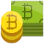 Bitcoins ícone 64x64