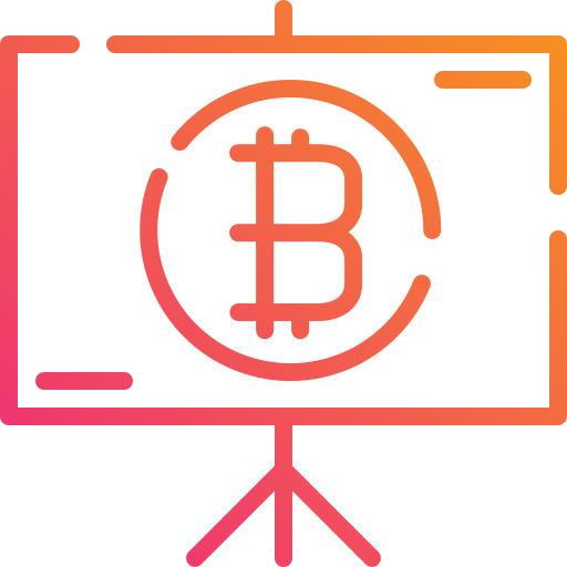 Bitcoin presentation icône