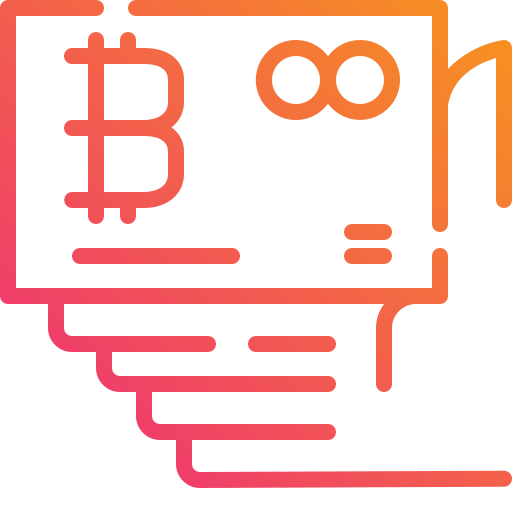Bitcoin accepted icon