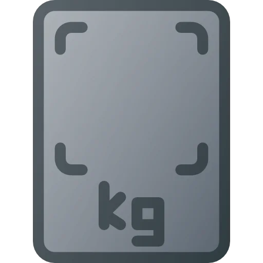 Kitchen scale icon