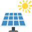 Solar panel icon 64x64