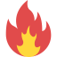 Flame icon 64x64