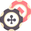Poker chips icon 64x64