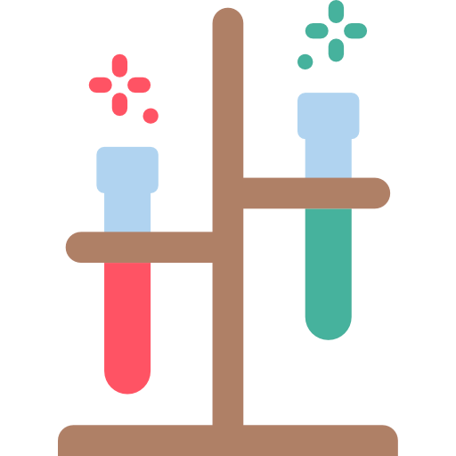 Test tubes icon