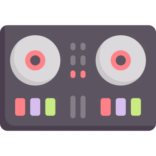 Dj controller icon
