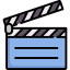 Clapperboard icon 64x64