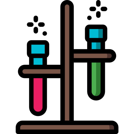 Test tubes icon