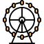 Колесо обозрения иконка 64x64