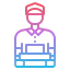 Delivery man Symbol 64x64