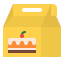 Cake box icon 64x64