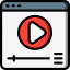 Video player icon 64x64