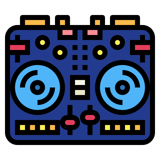 Dj controller icône