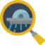 Magnifying glass icon 64x64