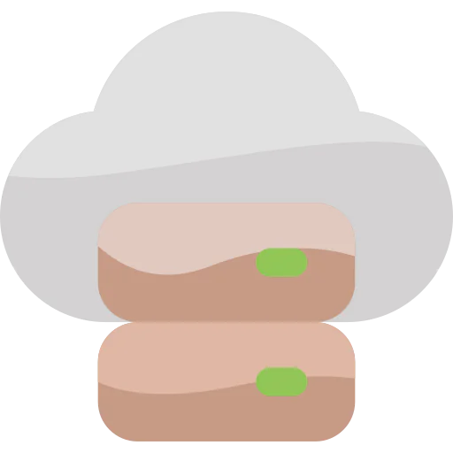 Cloud storage icon
